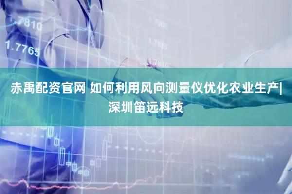 赤禹配资官网 如何利用风向测量仪优化农业生产|深圳笛远科技